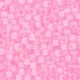 Miyuki rocailles kralen 8/0 - Pink lined crystal 8-207